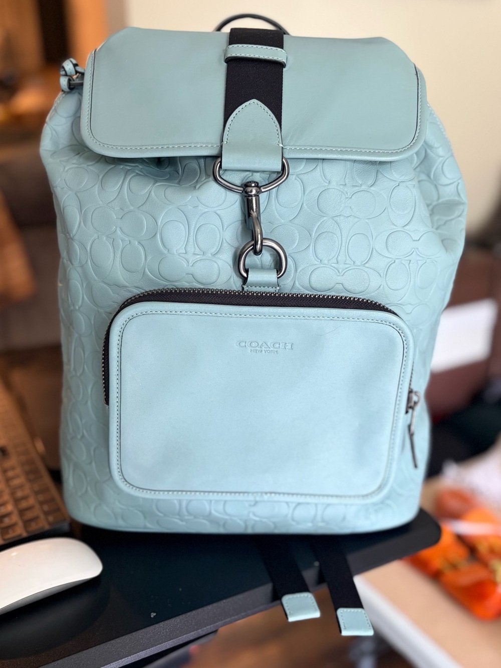 Sullivan Backpack in signature leather